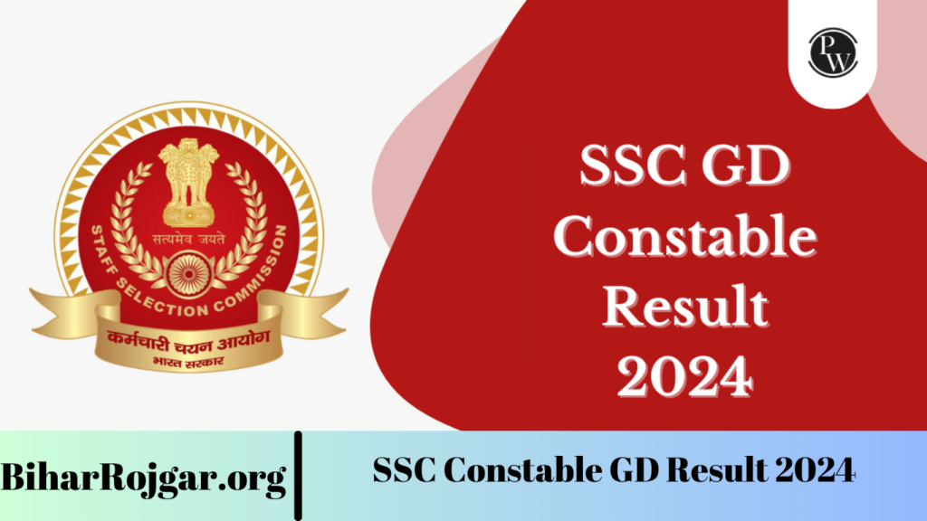 SSC Constable GD Result 2024