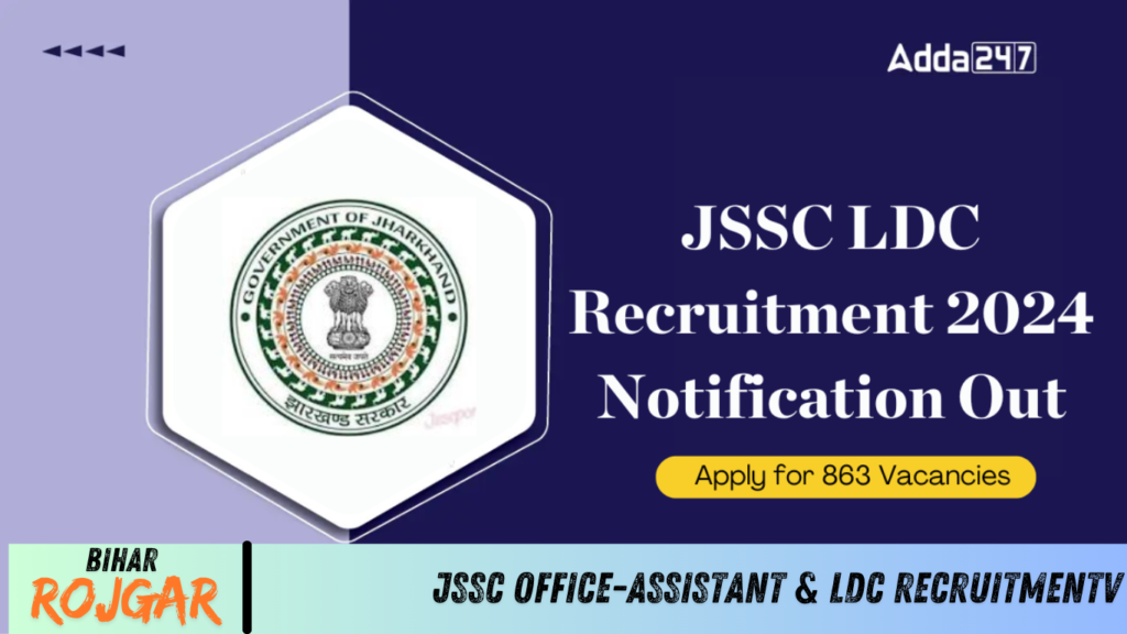 JSSC Office-Assistant & LDC Recruitmentv